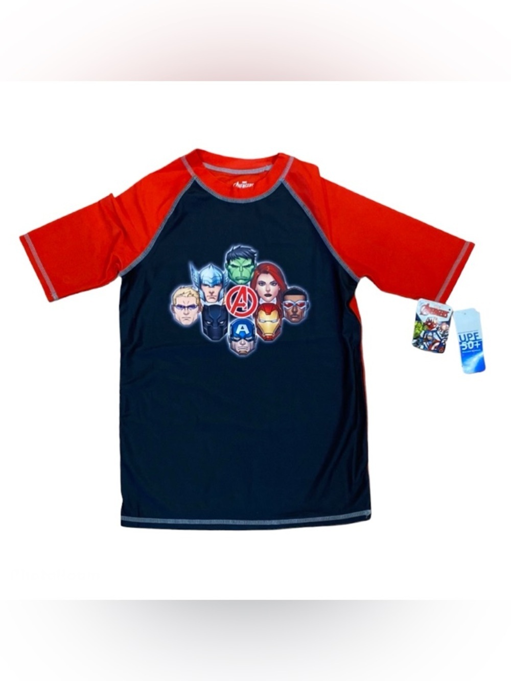 Marvel Avengers Boys Rash Guard Top